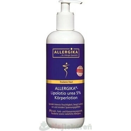 ALLERGIKA Lipolotio urea 5% 1×200 ml, cream for atopic skin