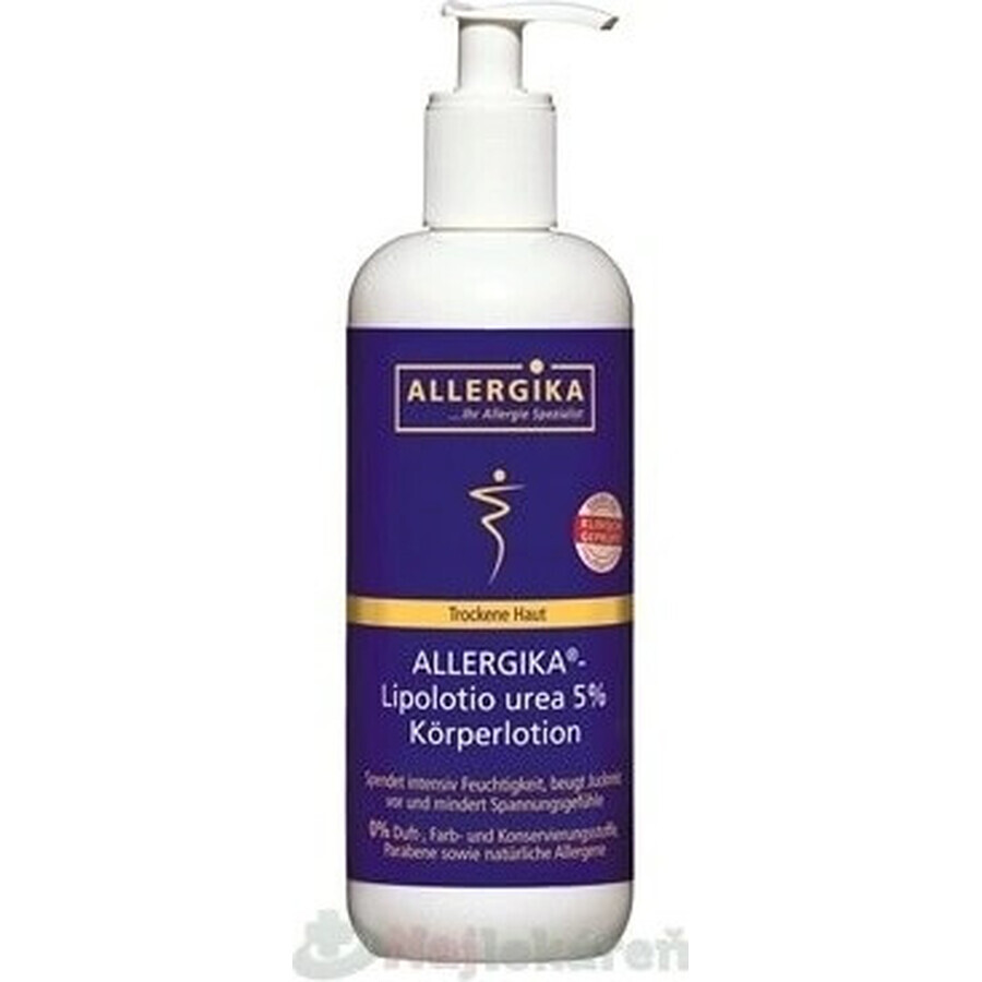 ALLERGIKA Lipolotio urea 5% 1×200 ml, cream for atopic skin