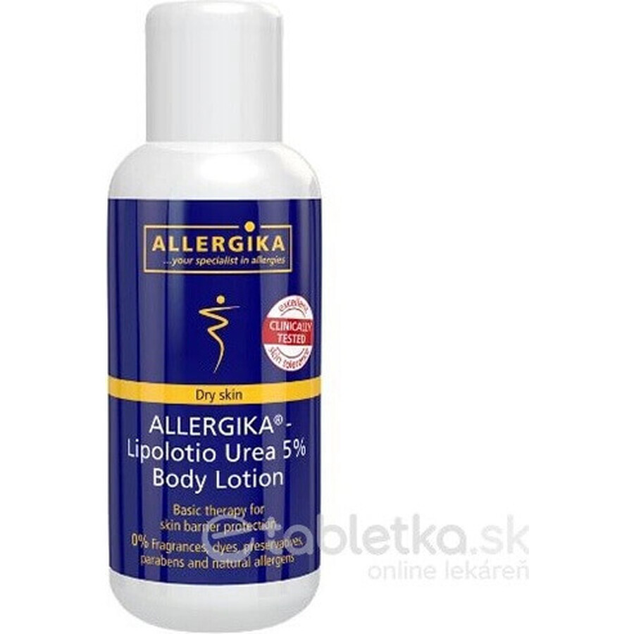 ALLERGIKA Lipolotio urea 5% 1×200 ml, cream for atopic skin