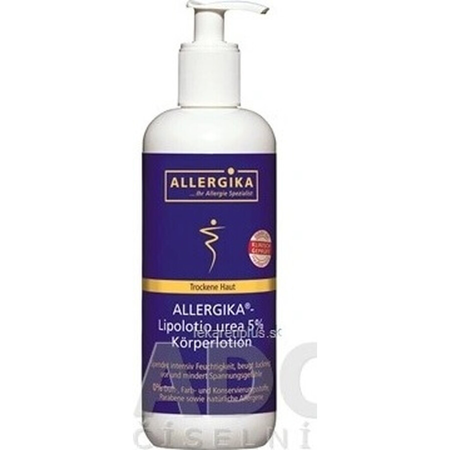 ALLERGIKA Lipolotio urea 5% 1×200 ml, cream for atopic skin