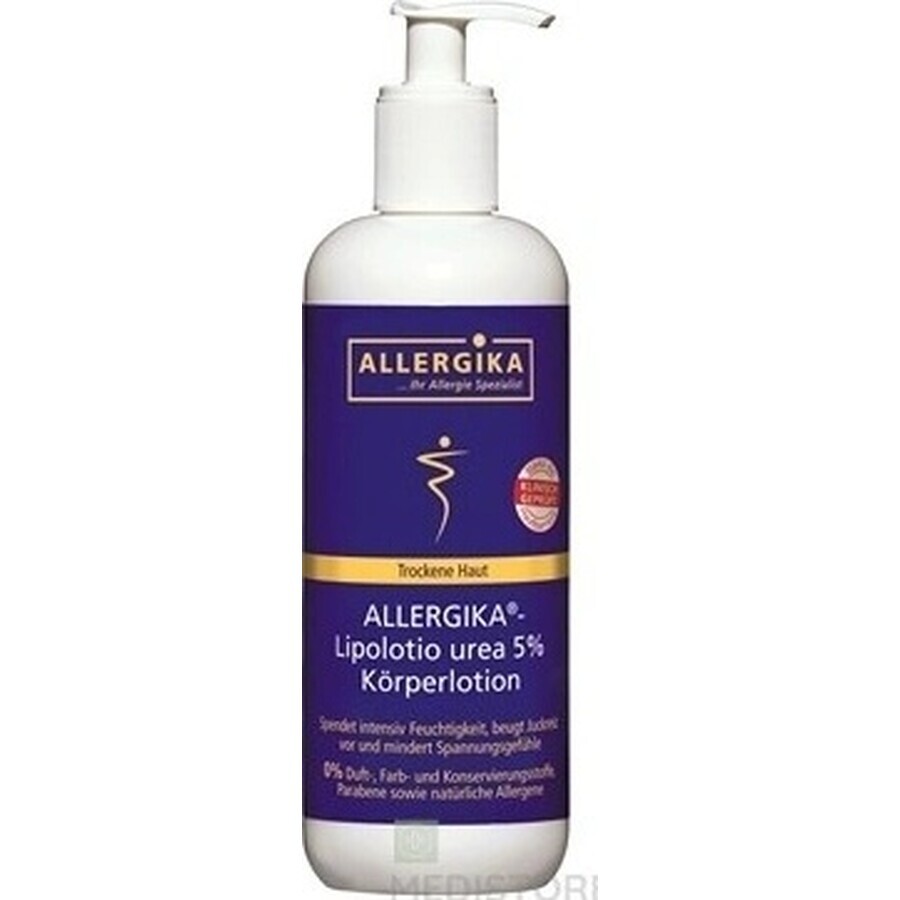 ALLERGIKA Lipolotio urea 5% 1×200 ml, cream for atopic skin