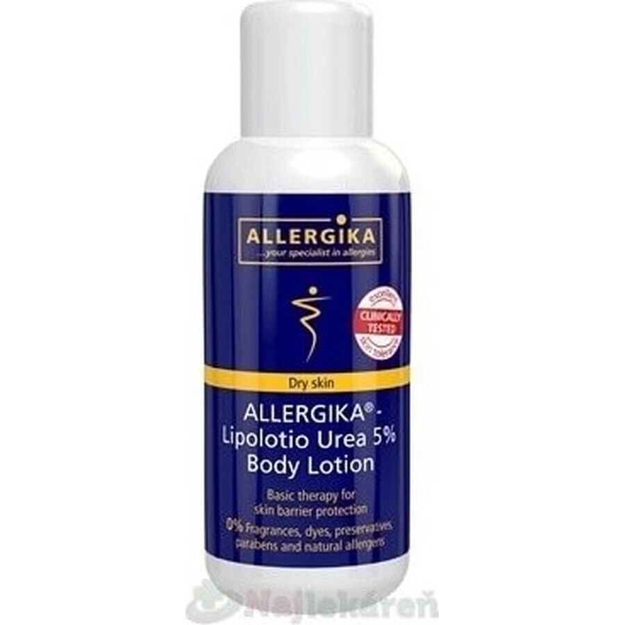 ALLERGIKA Lipolotio urea 5% 1×200 ml, cream for atopic skin