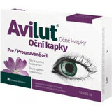 AVILUT Collyre 10×0,5 ml, soulagement des yeux