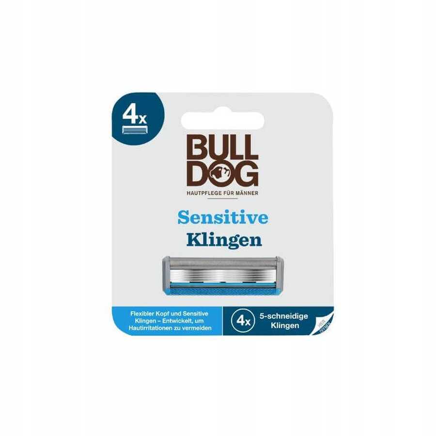 Bulldog-Ersatzköpfe Bulldog Sensitive 1×4 Stück, Ersatzköpfe