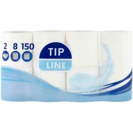 Type Line Toilet Tiss Tissue 8x150utr. 2vr. 2 pcs. 1×8, Toilet Tissue 2 ply