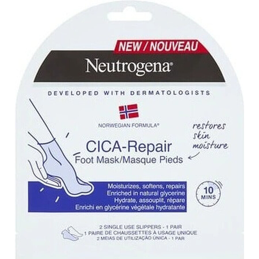 NEUTROGENA NR CICA mascarilla para los pies 1x1 par