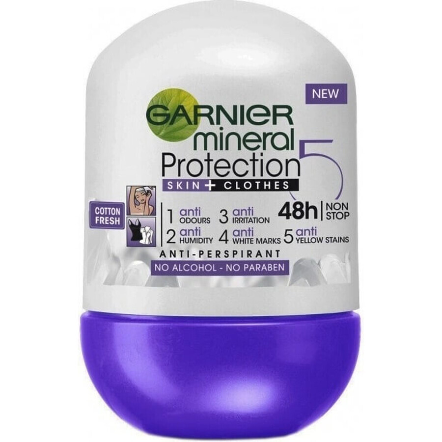 Garnier Protezione minerale 48h 1×50 ml, perla antitraspirante