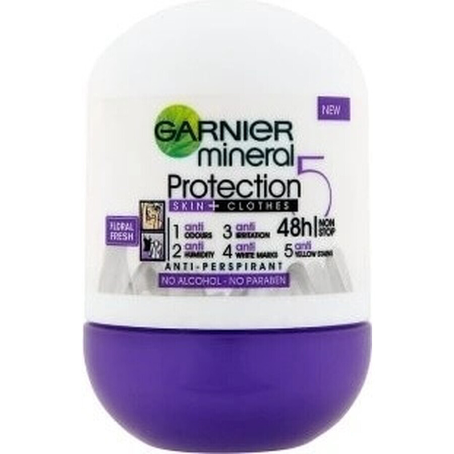 Garnier Protezione minerale 48h 1×50 ml, perla antitraspirante