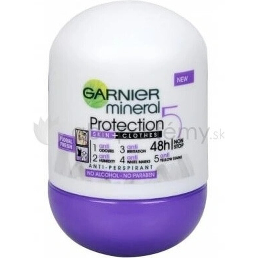 Garnier Protezione minerale 48h 1×50 ml, perla antitraspirante