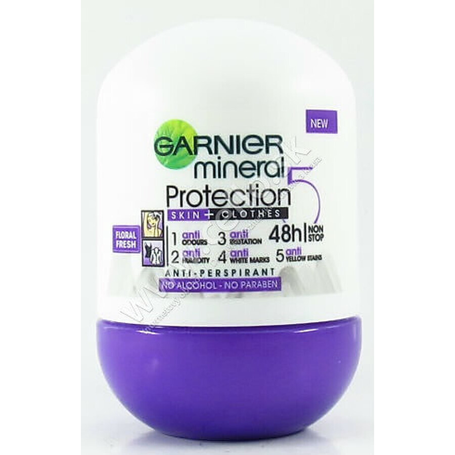 Garnier Protezione minerale 48h 1×50 ml, perla antitraspirante