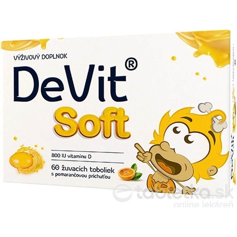 DeVit® SOFT 60 60 cps, complément alimentaire