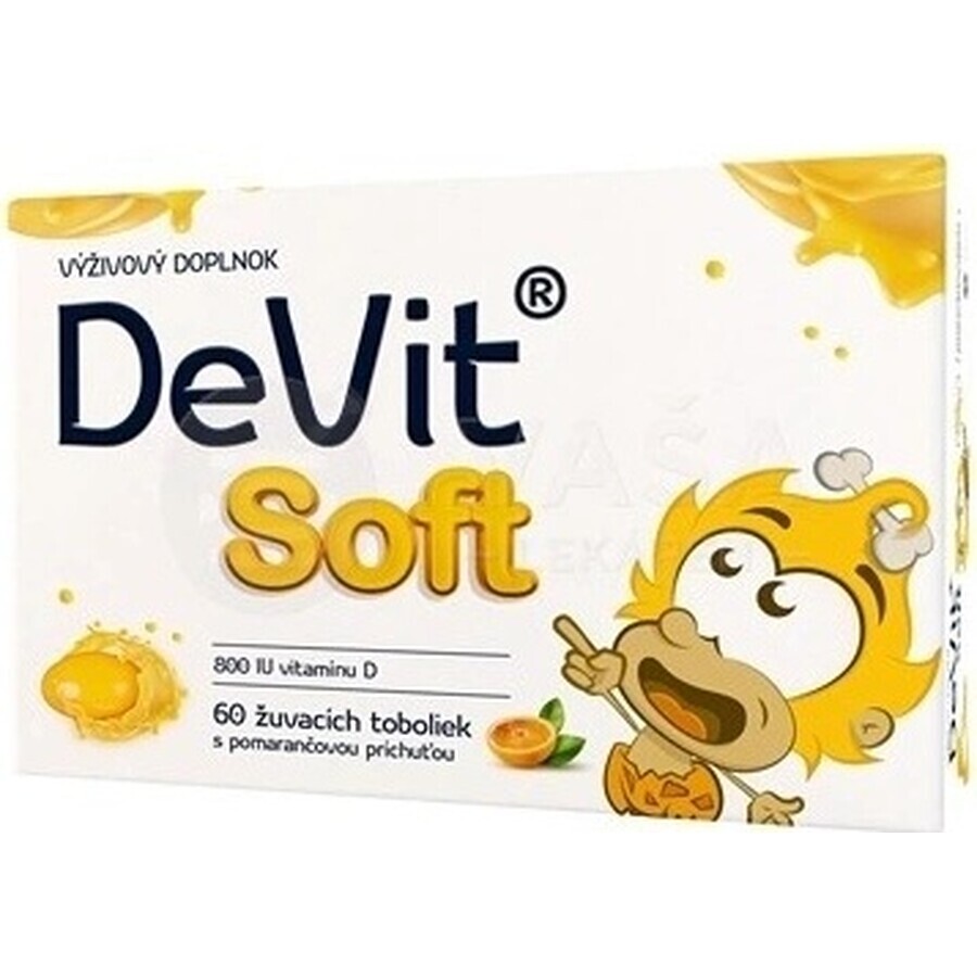 DeVit® SOFT 60 60 cps, complément alimentaire