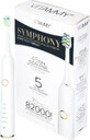 VITAMMY SYMPHONY Brosse &#224; dents sonique avec &#233;tui &#233;l&#233;gant, blanc + &#233;tui blanc 1&#215;1 pc