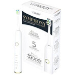 VITAMMY SYMPHONY Sonic Toothbrush with stylish pouch, white + white pouch 1×1 pc