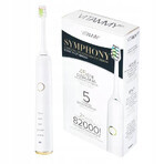 VITAMMY SYMPHONY Sonic Toothbrush with stylish pouch, white + white pouch 1×1 pc