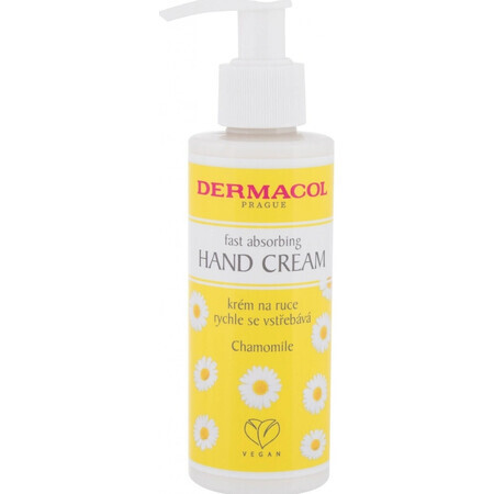 Dermacol Crema mani a rapido assorbimento alla camomilla 1×150 ml, crema mani