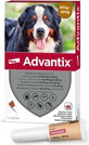 Advantix Spot-on pour chiens de 40 &#224; 60 kg (1 pipette) 1x6 ml