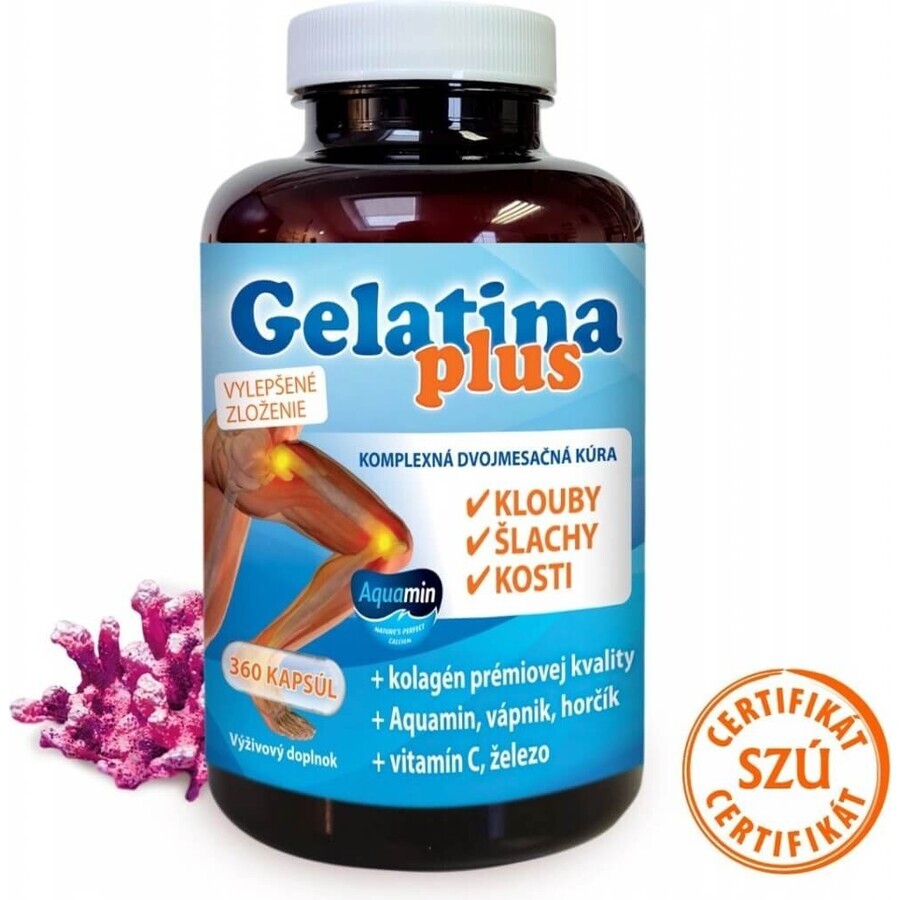 TEREZIA Gelatine Plus 1×360 cps, nutrition des articulations