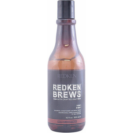 Redken Brews 3 in 1 Shampoo Brews 1×300 ml, shampoo