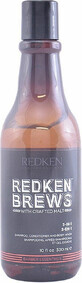 Redken Brews 3 in 1 Shampooing Brews 1&#215;300 ml, shampooing