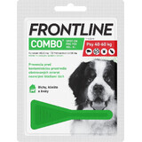 FRONTLINE COMBO spot-on pour chiens XL 1x4,02 ml, solution pour chiens (40-60 kg)