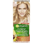 Garnier Color Naturals Coloración Permanente 9.1 Rubio Muy Claro Rubio Ceniza 1×1 pieza, coloración capilar