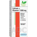 GENERICA Calcium + Vitamin C 1000 mg 1×10 tbl, food supplement