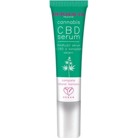 Dermacol Cannabis CBD Serum 1×12 ml, sérum apaisant