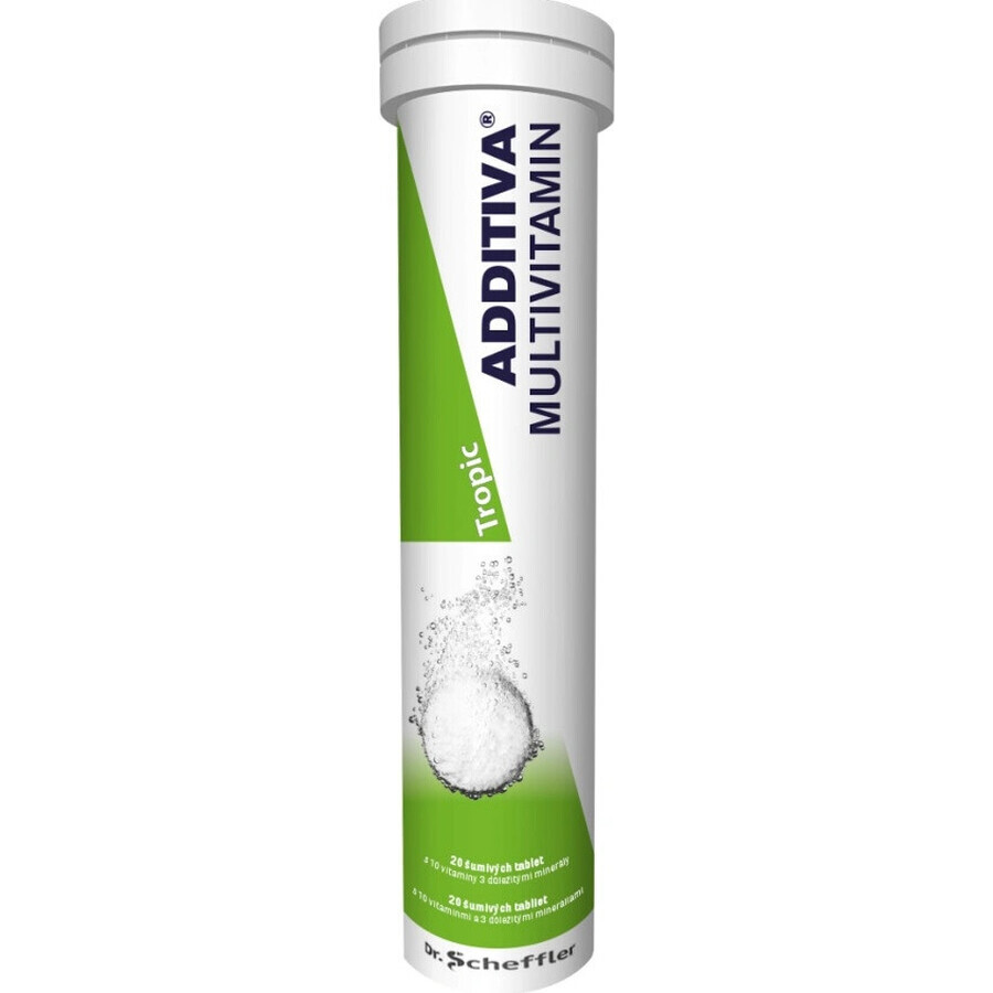 ADDITIVA MULTIVITAMIN Tropic 1×20 tbl, multivitamine