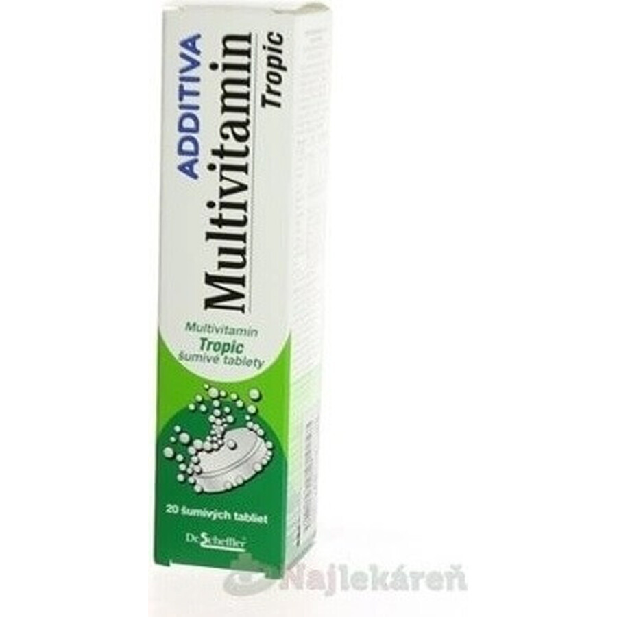 ADDITIVA MULTIVITAMIN Tropic 1×20 tbl, multivitamine