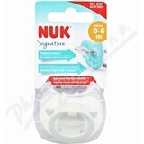 NUK Signature Nappy 0-6 m. CUTIE 1×1 pcs, sucette