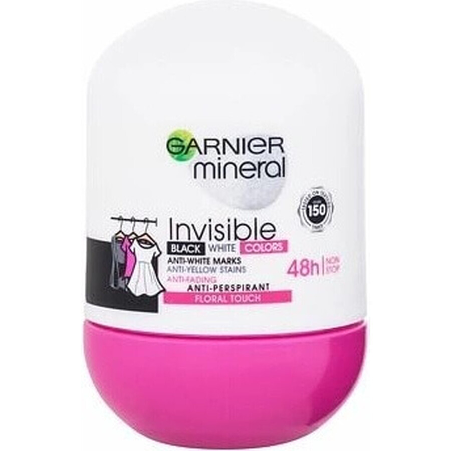 Garnier Invisible 48h 1×50 ml, anti-perspirant pearl against stains