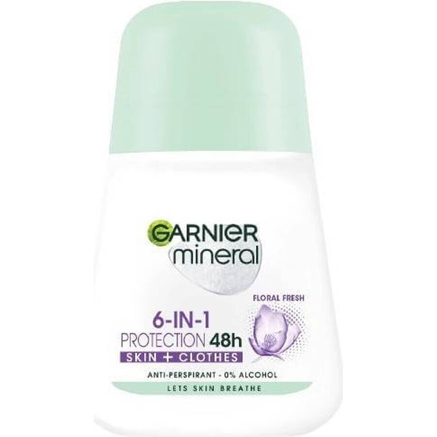 Garnier Invisible 48h 1×50 ml, anti-perspirant pearl against stains