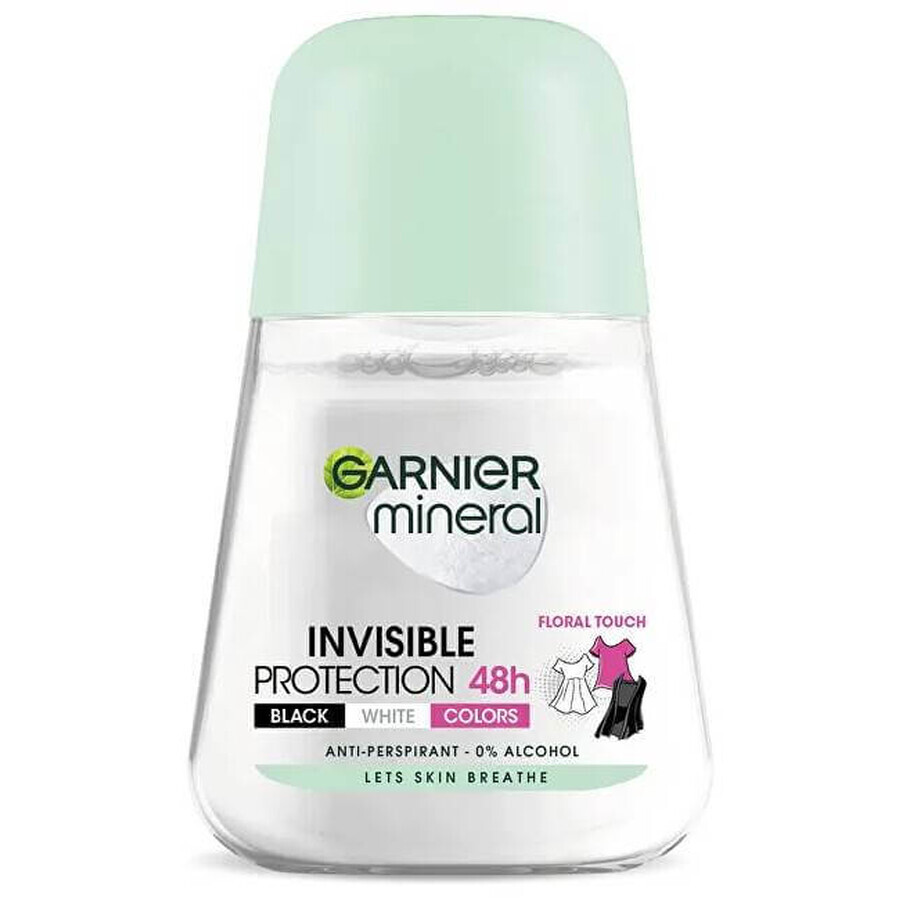 Garnier Invisible 48h 1×50 ml, anti-perspirant pearl against stains