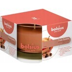 Bolsius Aromatic 2.0 Apfel-Zimt-Duftkerze aus Glas 1×1 Stück, Größe 90 x 63 mm