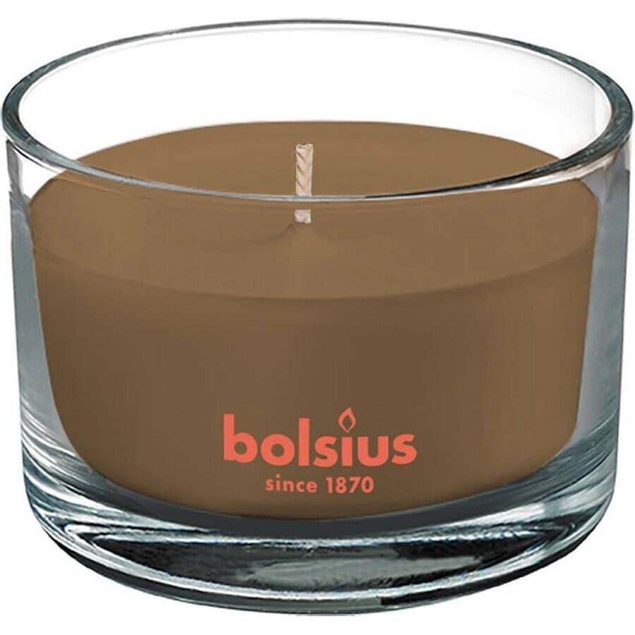 Bolsius Aromatic 2.0 Apfel-Zimt-Duftkerze aus Glas 1×1 Stück, Größe 90 x 63 mm