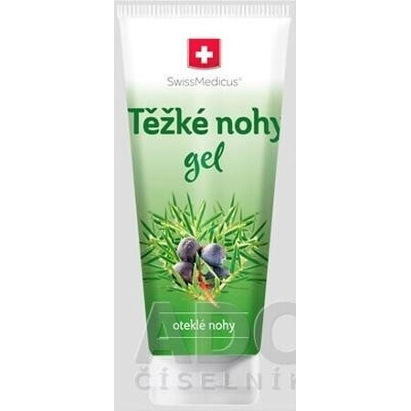 SwissMedicus Gel pour pieds lourds 1×200 ml