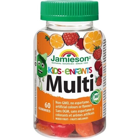 JAMIESON Multi kids GUMMIES 1×60 stuks, multivitamines