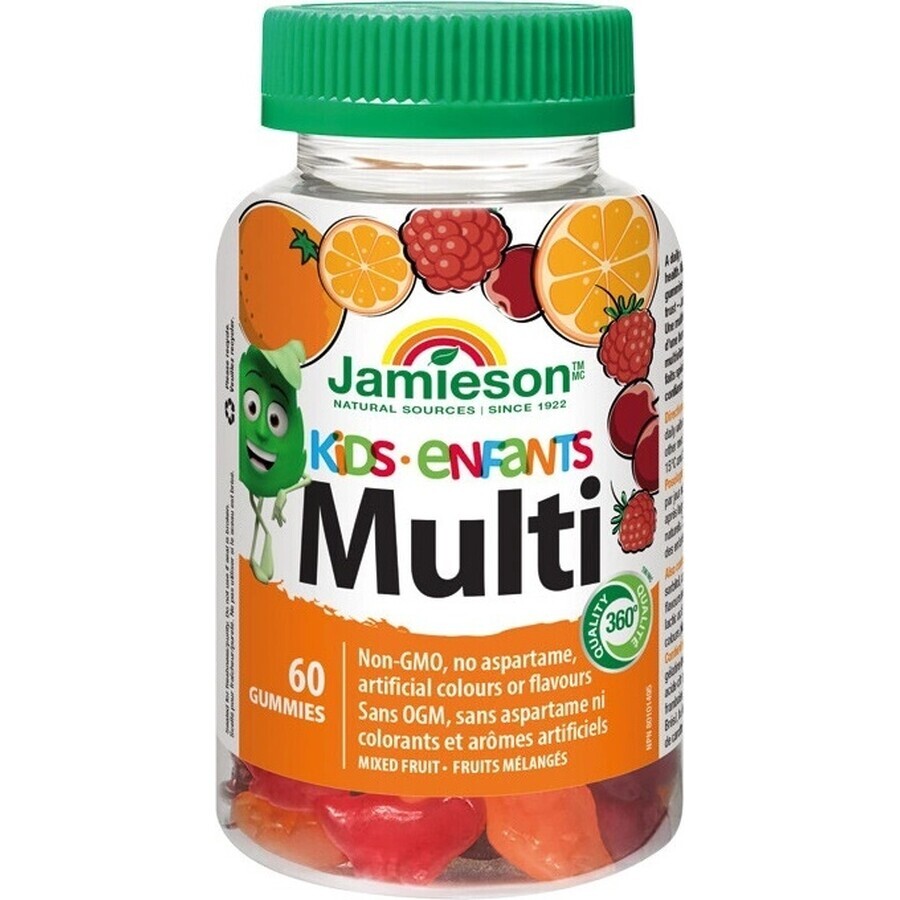 JAMIESON Multi kids GUMMIES 1×60 stuks, multivitamines