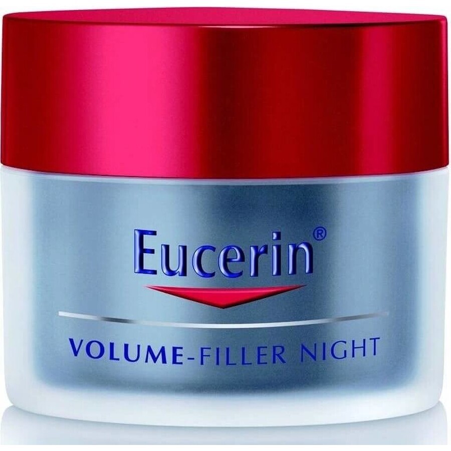 Eucerin HYALURON-FILLER+Volume-Lift Nachtcrème 1×50 ml, Anti-Ageing