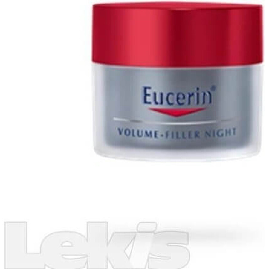 Eucerin HYALURON-FILLER+Volume-Lift Nachtcrème 1×50 ml, Anti-Ageing