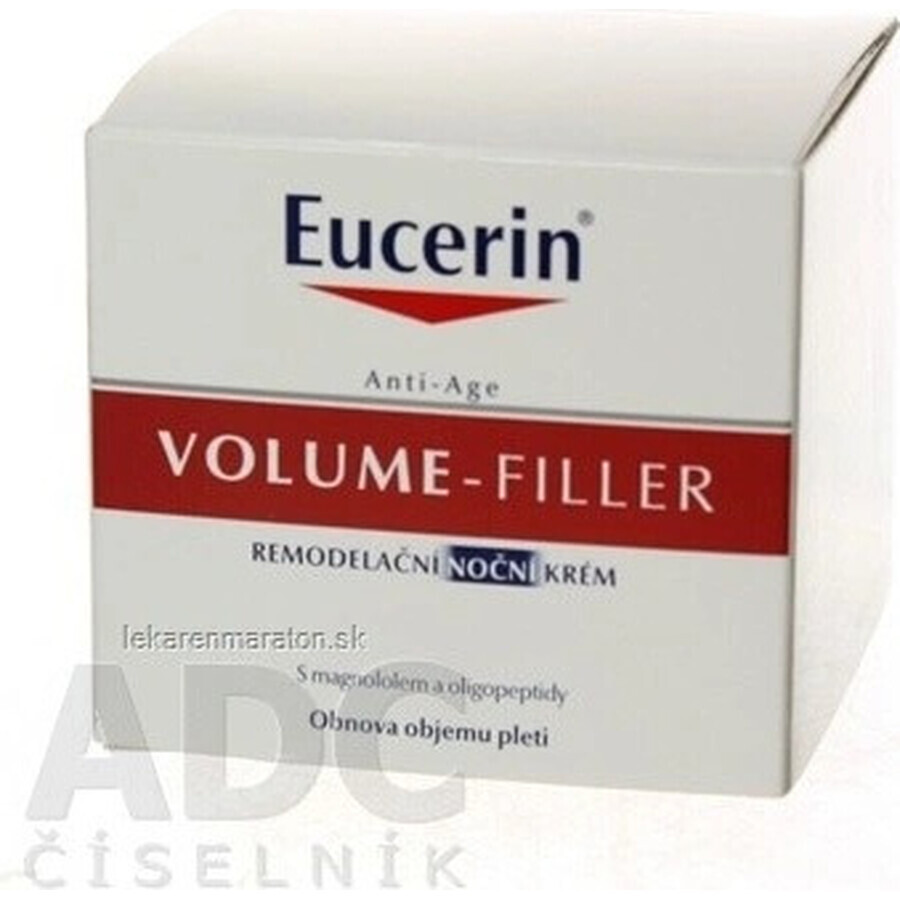 Eucerin HYALURON-FILLER+Volume-Lift Nachtcrème 1×50 ml, Anti-Ageing