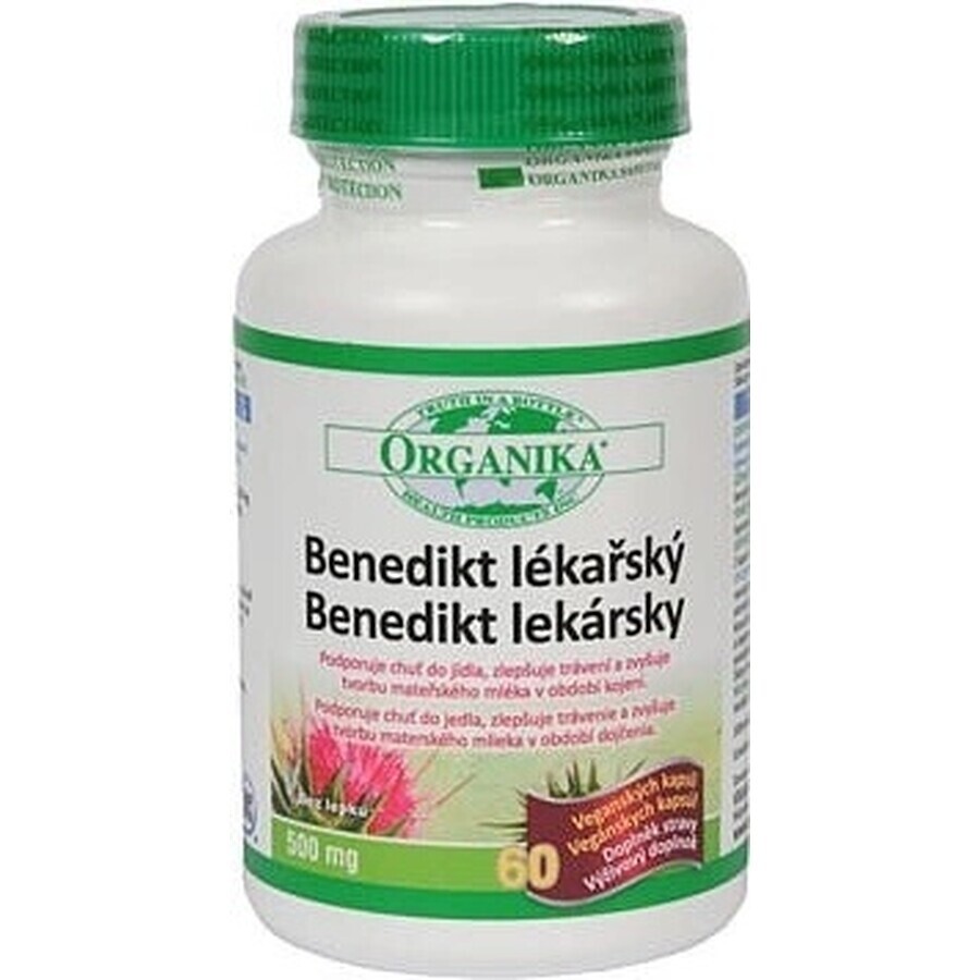 ORGANIC ORGANIC Benedictine medisch 1×60 cps, voedingssupplement