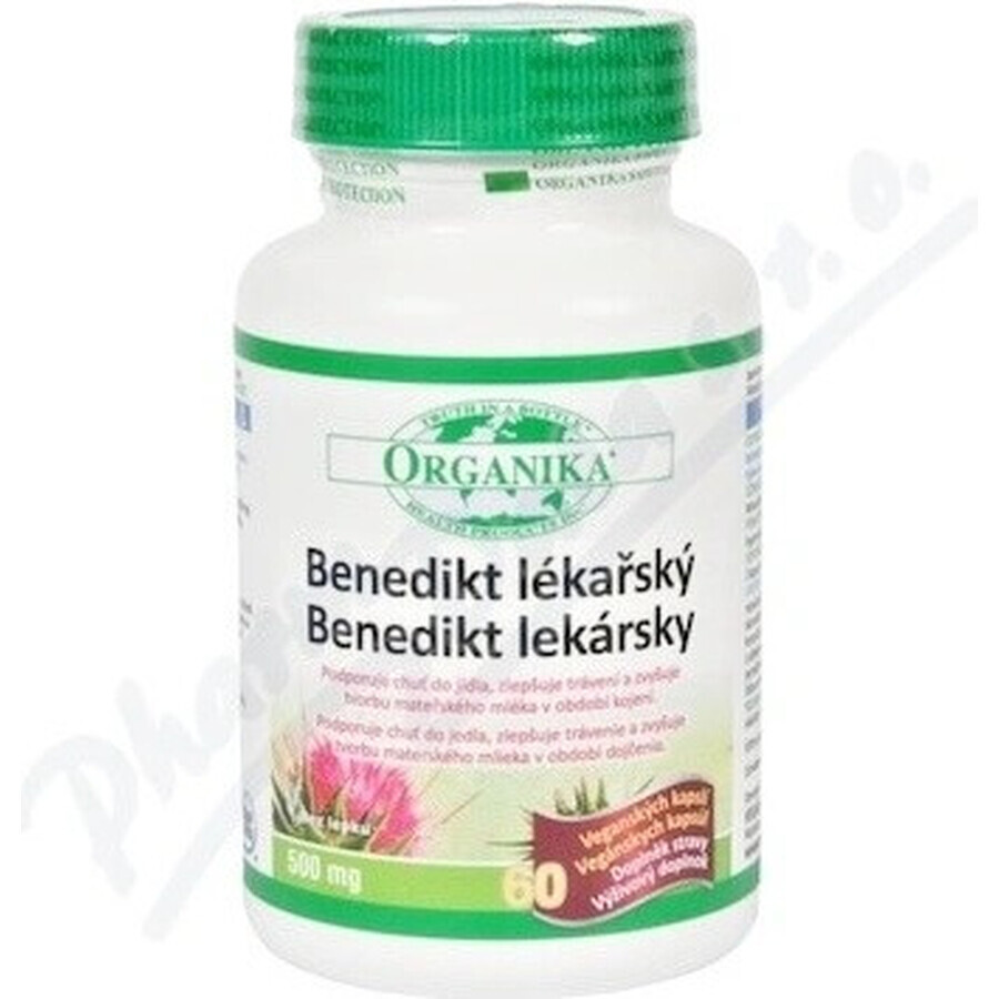 ORGANIC ORGANIC Benedictine medisch 1×60 cps, voedingssupplement