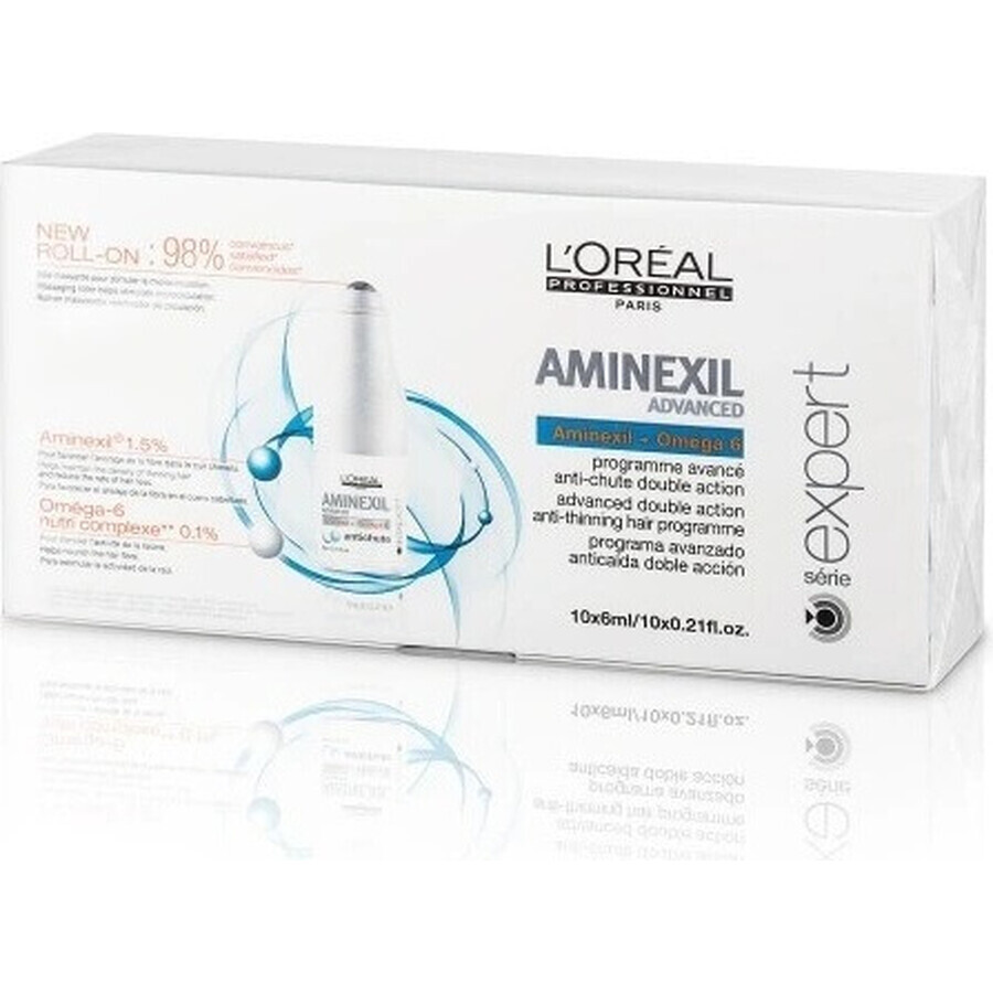 L´Oréal Professionnel Aminexil 1×6 ml, fiolă împotriva căderii părului