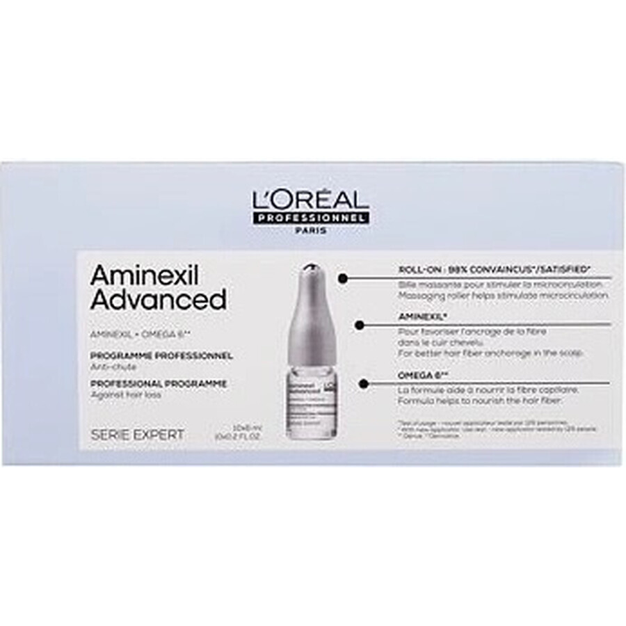 L´Oréal Professionnel Aminexil 1×6 ml, fiolă împotriva căderii părului