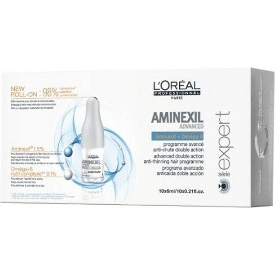 L´Oréal Professionnel Aminexil 1×6 ml, fiolă împotriva căderii părului