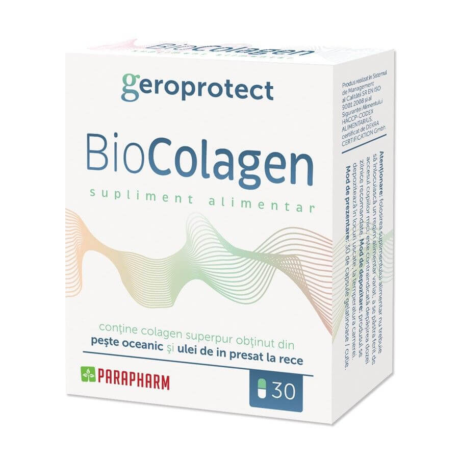 BioCollagen Forte, 30 capsule, Parapharm recensioni