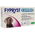 FYPRYST combo 402 mg/361,8 mg PSY OVER 40 KG 1×4,02 ml, préparation contre les puces