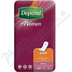 DEPEND EXTRA 1×10 pcs, serviettes pour l'incontinence